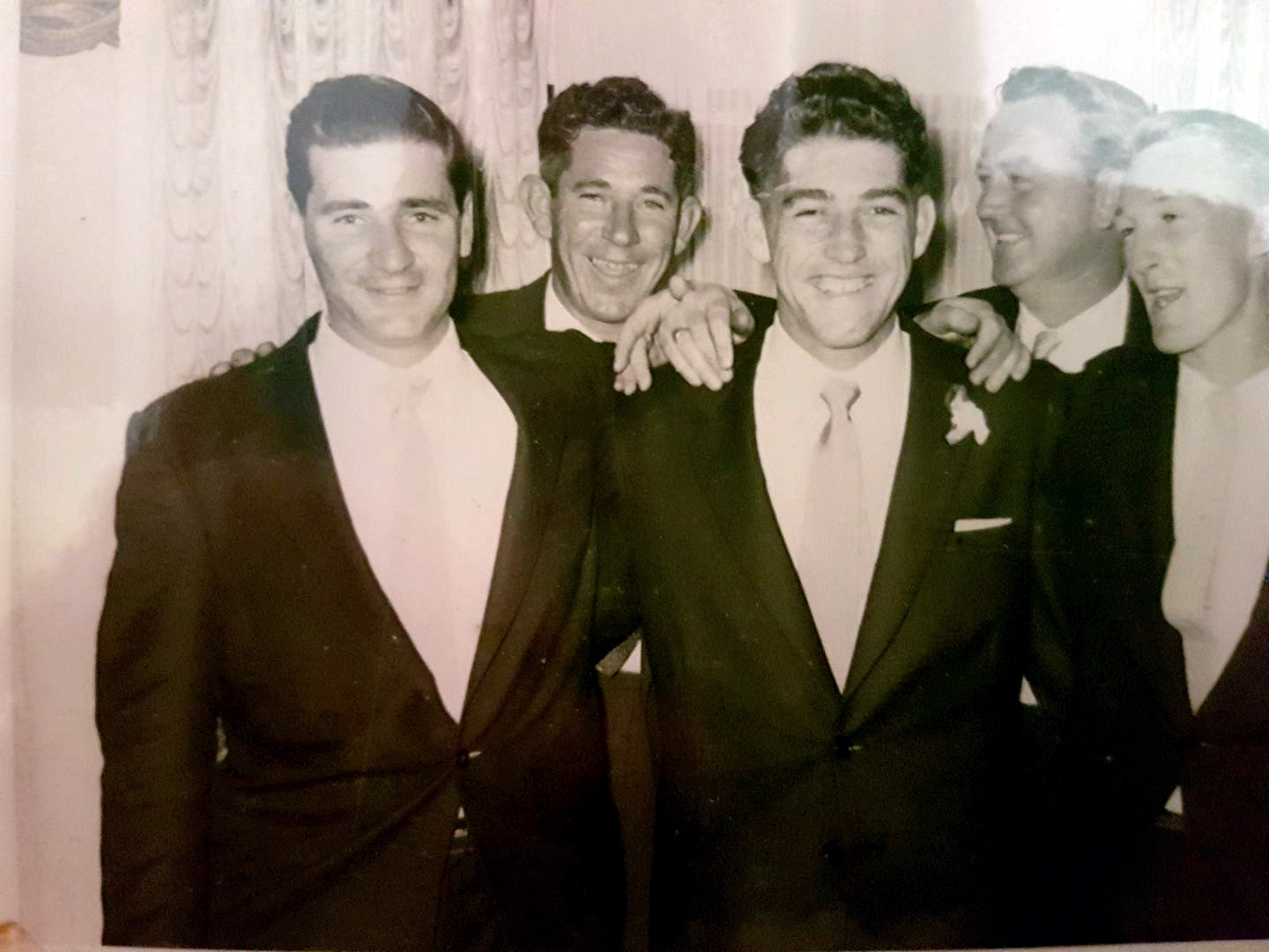 Dad left , and his fellow plain clothes Police Officers. Detective Sergeant 3rd class.<br /> Photos and information from Carolyn Logan - daughter of Bill ( 24 Jan 2017 )