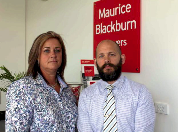 Photo: Wendy McNish and her lawyer Travis Fewster are taking legal action. (ABC Central Victoria: Stephanie Corsetti)