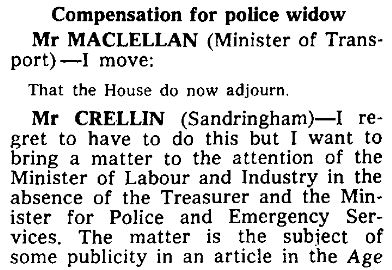 Robert John LANE 2 - VicPol - Murdered 13 July 1979