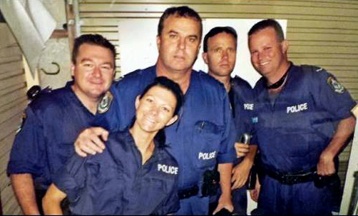 https://police.freom.com/leigh-mcquade/ Leigh McQUADE New South Wales Police Force Regd. # ? Rank: Senior Constable Stations: ?, Warilla ( Lake Illawarra ) Service: From ? ? ? to ? ? ? = ? years Service Awards: Local Area Command Commendation Lake Illawarra 2008 No find on Its An Honour Born: ? Died on: Thursday 18 August 2016 Cause: Suicide overdose Age: ? Funeral date: ?TBA Funeral location: ?TBA Photo from Rob McMahon: From left to right Greg Dillow , Claire Larkin , frank weir , Leigh Mcquade and Rob McMahon ... Leigh was my best mate
