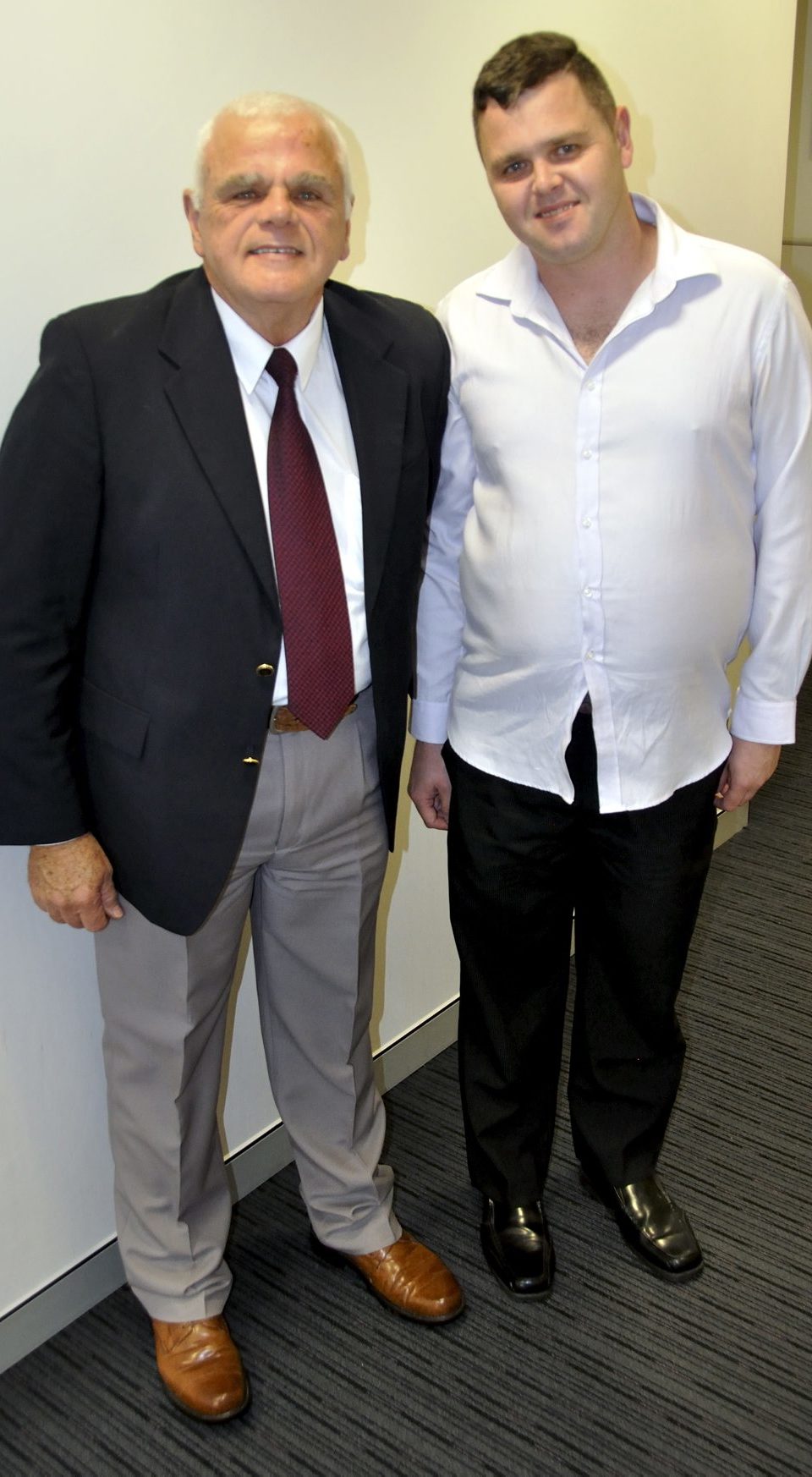 Eoin & Eoin PETERS  ( father & son )