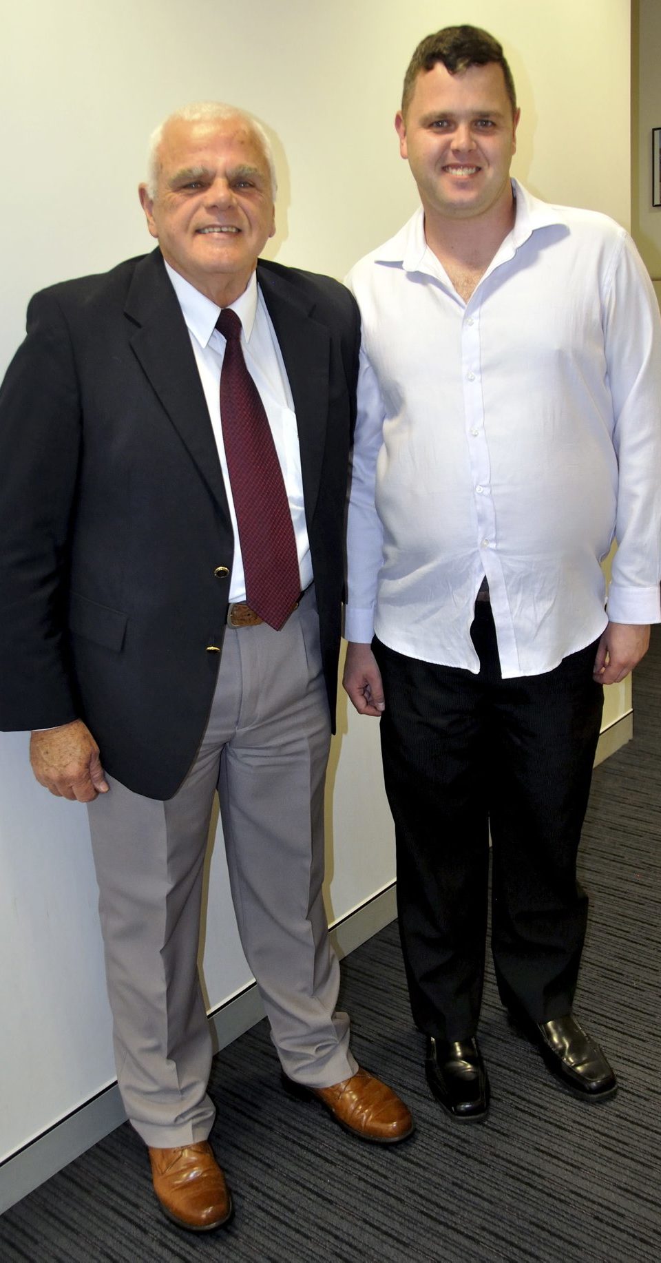 Eoin & Eoin PETERS  ( father & son )