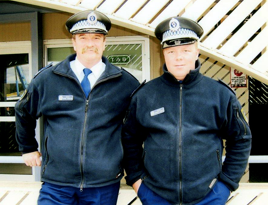 Sgt Danny Webster & Andrew Small.