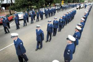 https://www.findagrave.com/cgi-bin/fg.cgi?page=pv&GRid=89716425&PIpi=59648276<br /> Police form honor guard at Senior Constable Ann Brimblecombe's funeral.