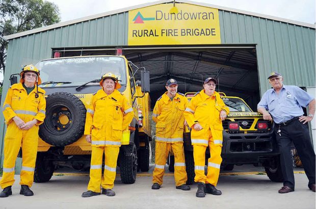 https://www.frasercoastchronicle.com.au/news/rural-fire-brigades-face-battle-for-survival-after/1282020/ Dundowran Rural Fire Brigade’s David Kohler, Dave Spawton, Keith Speirs, Peter O’Brien and Hervey Bay District Rural Fire Group chairman Denis Dack are losing their funding.