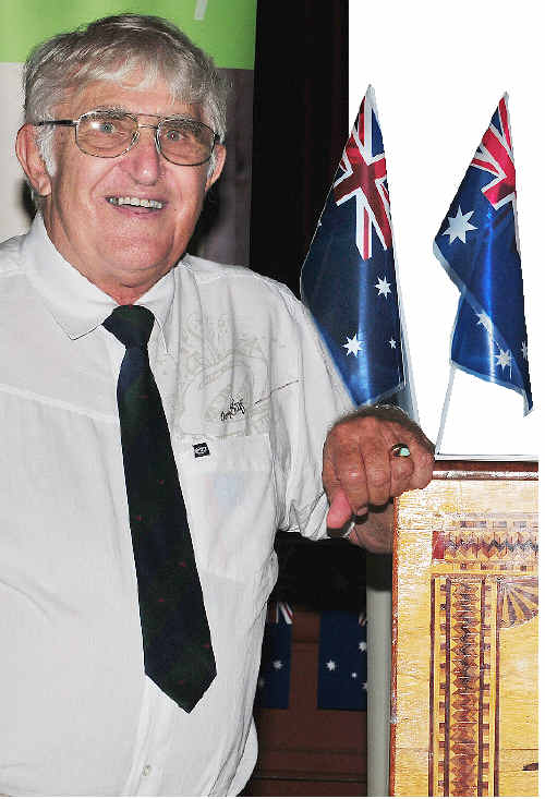 Hervey Bay’s Australia Day Citizen of the Year Denis Dack. Nat Bromhead