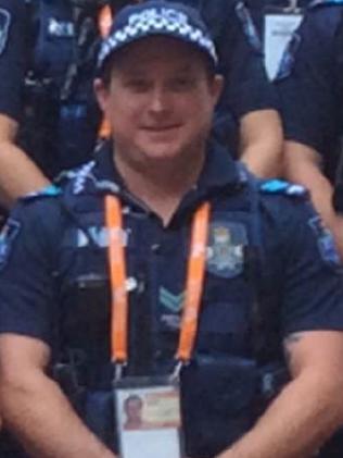 http://www.couriermail.com.au/news/queensland/crime-and-justice/constable-grew-up-to-passionately-follow-in-his-fathers-policing-footsteps/news-story/7a488a06b1db93a640bfed51f736c582 Senior Constable Brett Forte.<br />