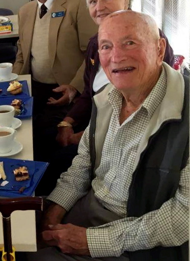 Bert HAMMOND on THURSDAY 3 SEPTEMBER 2015<br /> RETIRED POLICE DAY HELD AT CORRIMAL POLICE STATION.<br />