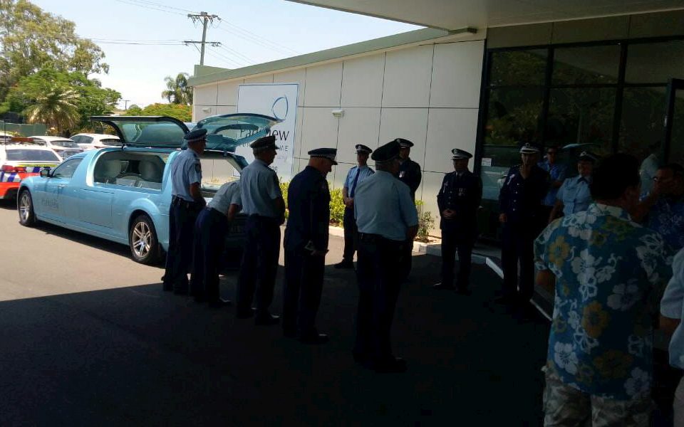 Ted Collins Guard of Honour