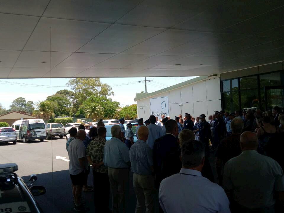 Ted Collins Bidding a fairwell