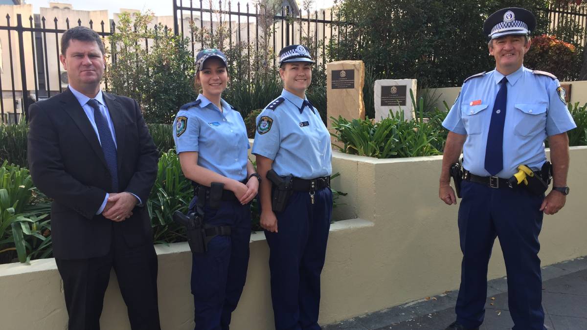 http://www.queenslandcountrylife.com.au/story/4969361/blacktown-police-honour-slain-colleagues/?cs=1179#slide=1 Detective Senior Sergeant Adam Wilson, Probationary Constable Peta Kendall, Acting Inspector Lauren Martin and Chief Inspector Bob Fitzgerald.