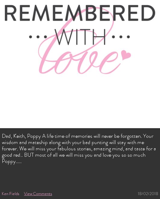 Keith Douglas MORRISON