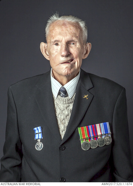 https://www.awm.gov.au/collection/C2588337 Studio portrait of 66453 Leading Aircraftman Greville Reginald Pinkerton who served during the Second World War. 'Reflections – Honouring Australian Second World War Veterans' is a project spanning from 2015 – 2017. During this time span 450 Australian Institute of Accredited Photographers from around Australia photographed 6,500 World War Two Veterans. This digital archive was gifted to the Australian War Memorial by the Australian Institute of Professional Photography (AIPP) in 2017.