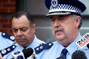 Assistant Commissioner Nick Kaldis and Supt. Clint Pheeney