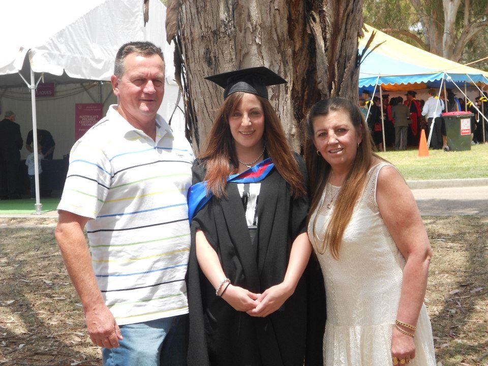 Colin, Tenielle & Amanda STEVENSON