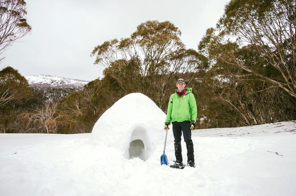 Nathan DEUTSCHBEIN in green.<br /> The man obviously loved his wilderness and family<br />