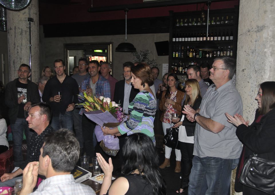 THURSDAY 18 SEPTEMBER 2014 POLICE SEND OFF FOR SERGEANT STEVE McCLURE AT THE BURDEKIN HOTEL, OXFORD ST, SYDNEY, FROM 5PM.