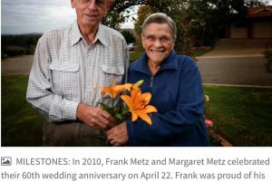 Frank METZ, Margaret METZ