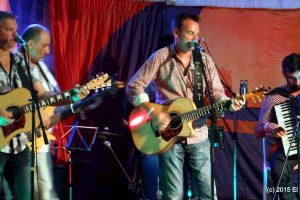 Steve McClure - front and centre