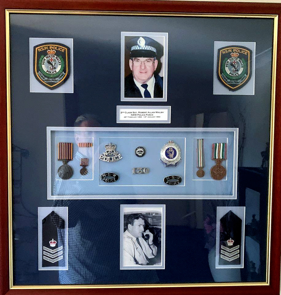 Retirement Presentation Board for Bob Walsh