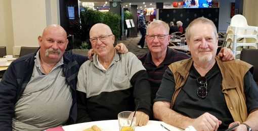 Paul Petith<br /> June 2 ·<br /> Drover (Paul Shiels) in Calvary, level 2, room 2, maybe this week with Paul Shiels, George Weissel and Dave Whiteman.<br /> Tracy Lee<br /> Yesterday ·<br /> RIP Shielsy, another good man taken too early. Will always remember you for the joker you were. Even in this picture you were laughing at a funny between us. Hope you meet up with BJ and share some laughs. with Sasha Wabash, Paul Shiels and Tony Hayward.