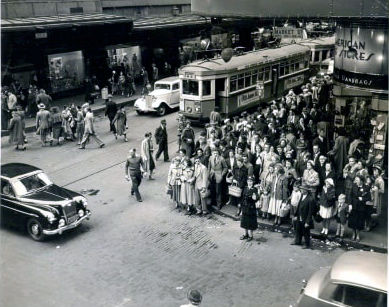 Eileen Patrician WILSON - Point Duty - Sydney CBD
