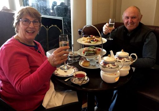 Debra Hargreave<br /> June 2, 2018 ·<br /> With Hugh Hargreave at Fairmont Empress.