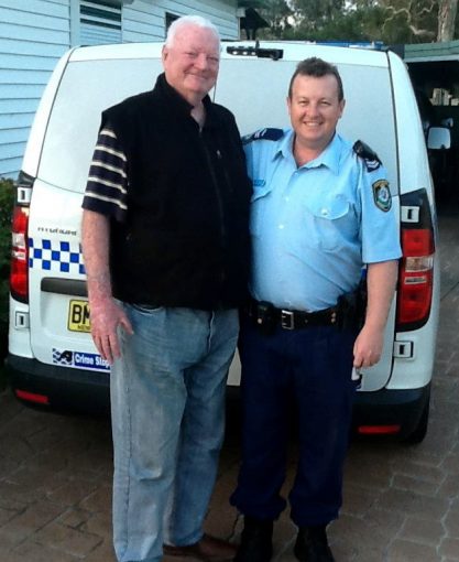 John Kevin GODDEN with his son, Matthew GODDEN.