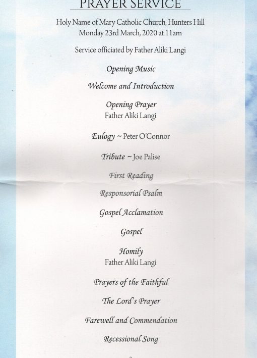 John O'CONNOR, John Maurice O'CONNOR, JOC, John OCONNOR