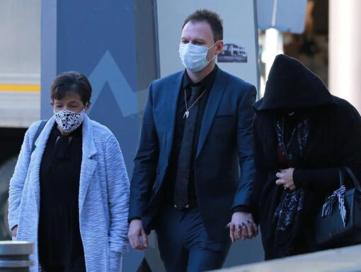 Tommy Balla was on a call using his cars wireless Bluetooth system when he ran a red light and killed a young police officer. Picture: NCA NewsWire / Dylan Coker