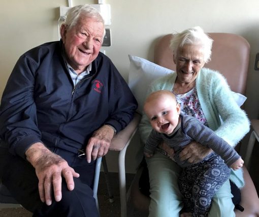 Photo courtesy of Melissa Hitchcock John Wallace HITCHCOCK AKA Hitchy & Nancye Hitchcock ( nee Nancye HOURIGAN )