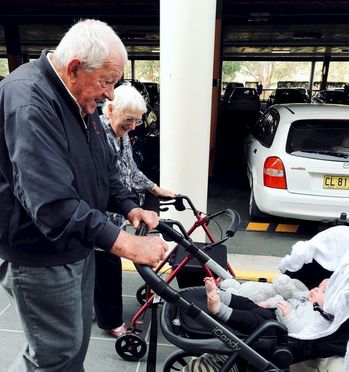 Photo courtesy of Melissa Hitchcock John Wallace HITCHCOCK AKA Hitchy & Nancye Hitchcock ( nee Nancye HOURIGAN )