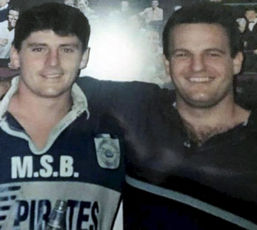 Scott McVICAR ( Left ) with Tony GRAHAM ( Right )