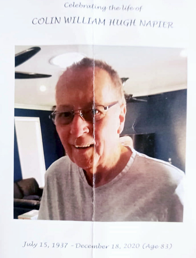 Colin William Hugh NAPIER, Col NAPIER