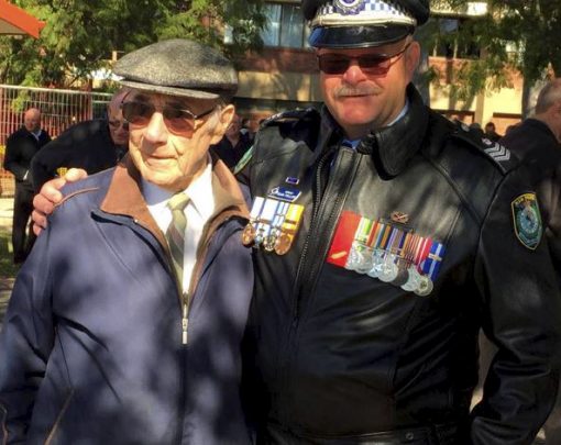 https://www.southcoastregister.com.au/story/6847430/emotional-farewell-for-long-serving-nsw-police-officer/ Eric Walter EDGECOMBE, Eric EDGECOME with Sgt Sean PHILLIPS outside of Nowra Police Stn - 22 July 2020