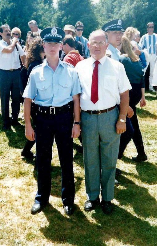 Craig WILSON, Craig Eric WILSON, 21 July 2018:<br /> The only certainty in life is death......We all die one day.<br /> Last night my father died. No one can say that he lost the fight cancer may have taken his body, but he never gave up or gave in.<br /> One of our proudest moments together was when I graduated from the Police Academy so I thought that was a fitting picture.<br /> The death on any parent is an invaluable lasting blow. Because no one ever loves you again like that.<br /> Until we meet again! Gone but never forgotten.