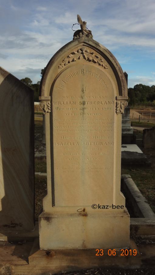 Photo by Kaz Bee: https://www.findagrave.com/user/profile/49124188 William SUTHERLAND