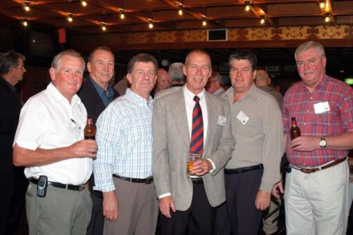 Dave DURANT, Frank BROWN, Sam BASS ( Dennis BASS ), Keith BYRNES, Noel PARKINSON, John CLARKE