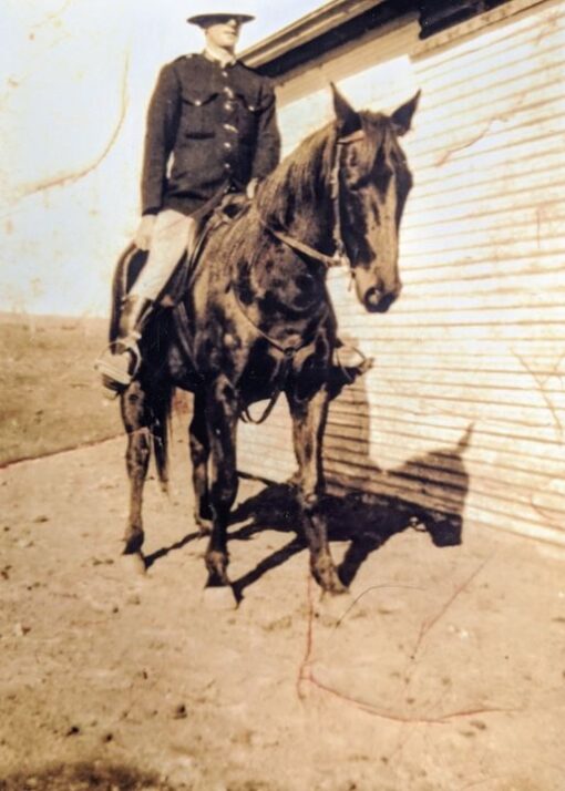 https://www.facebook.com/BarrierReunion/posts/1187721351590495 This is a photo of Linda Mitselburg's grandfather, John James "Jack" Duncan. He was a mounted policeman in Wilcannia in the late 1920s. We are not sure of where the photo was taken, as he was also stationed in White Cliffs, Broken Hill, Menindee, Howlong, Wentworth and Ivanhoe during his time in the police. If you have an information that you can give us, it would be greatly appreciated.