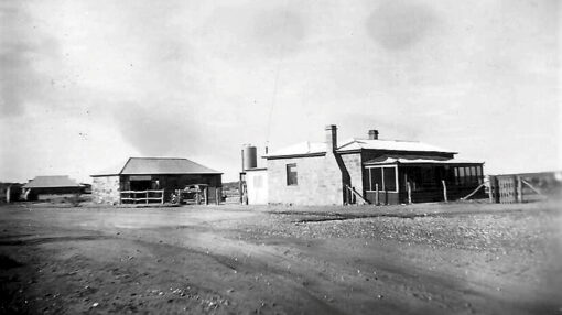 Joe Buck Series. This photo is described as being the Tibooburra Police Station early 1930's.