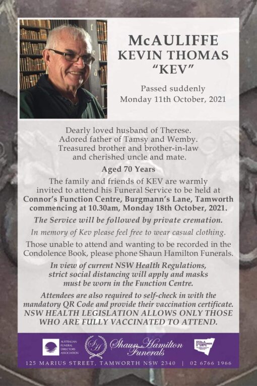 Kevin Thomas McAULIFFE