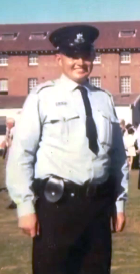 Kevin Thomas McAULIFFE, KEV McAULIFFE, Smiley, The Axe, Capsicum Kev, Probationary Constable Kev McAULIFFE at Redfern Police Academy.