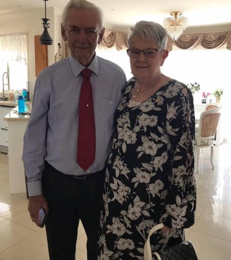 Tony LAUER # 8019 & wife Joy LAUER, February 2020