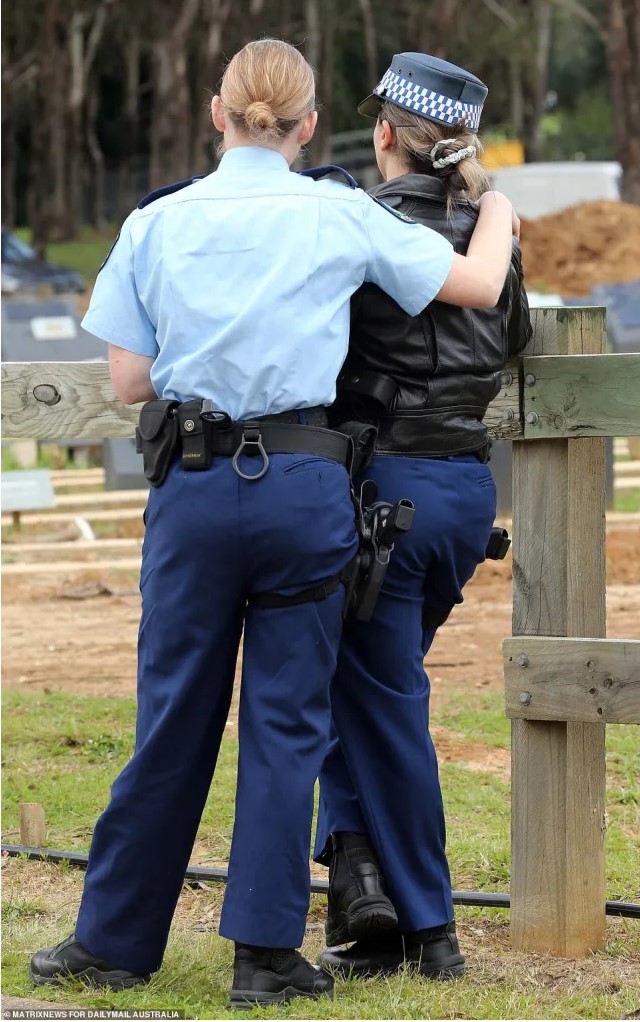 Tanzeel Iftikhar BASHIR. Colleagues unable to attend the funeral later paid their respects at Narellan Cemetery, where they watched his burial.