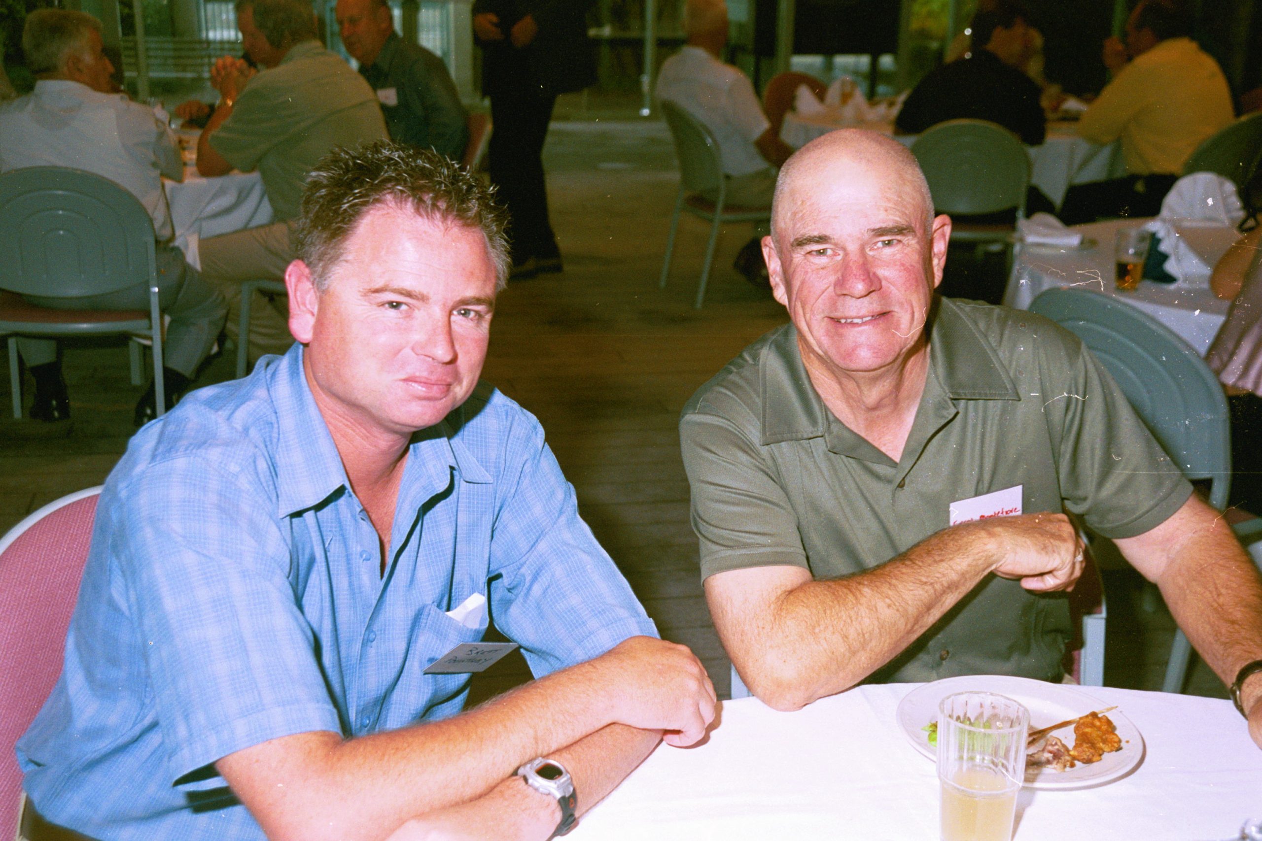 RETURN TO CABRAMATTA POLICE REUNION. BRETT POULTNEY, ERROL MONTEFIORE 6 NOVEMBER 2004