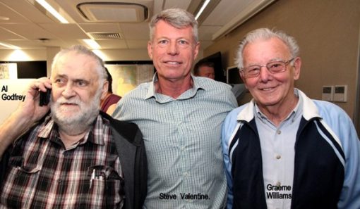 Al GODFREY, Steven VALENTINE & Graeme WILLIAMS