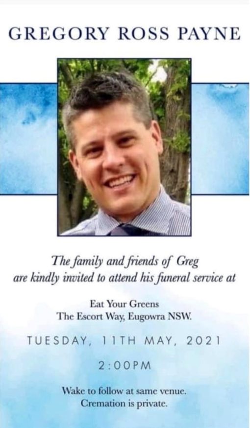 Gregory Ross PAYNE, Gregory PAYNE, Greg PAYNE