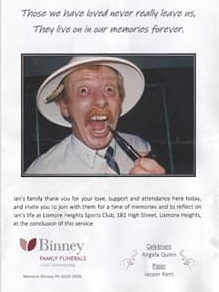 Ian Ross SMITH, Ian SMITH