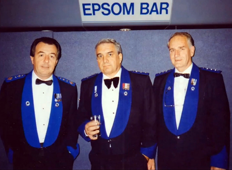 Commissioner Peter RYAN, ?, Ken HOLMES, Beauie, DORRIGO, Trevor BEAUMONT, Trevor Lyle BEAUMONT