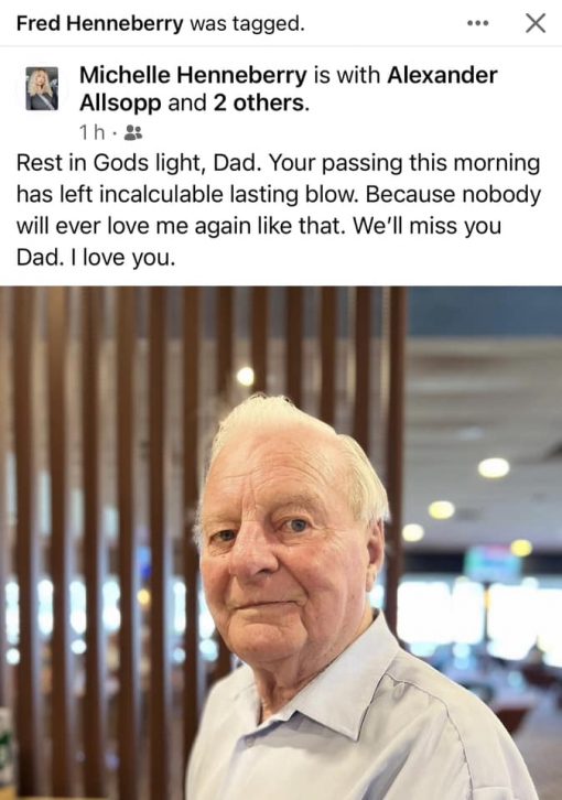 Fred HENNEBERRY, Hoey